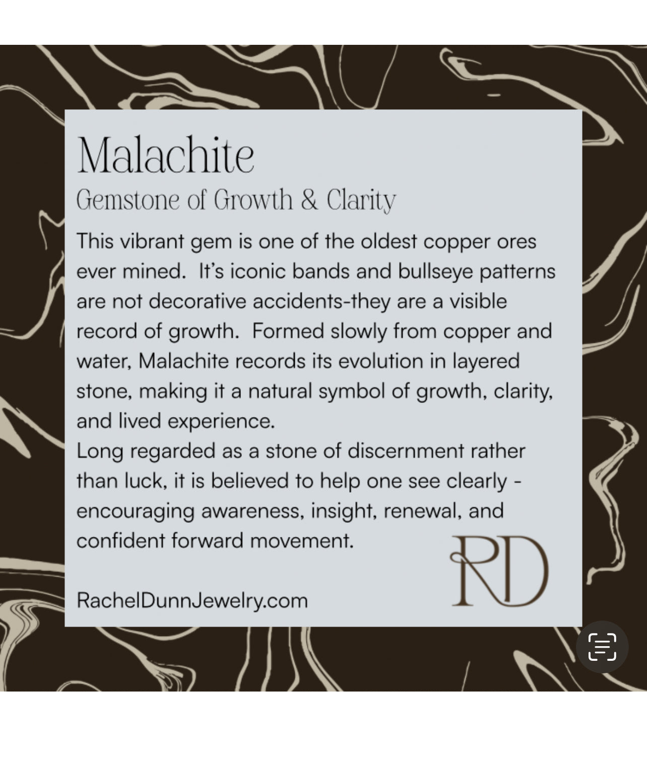 Malachite Gemstone Earrings - A symbol of Growth & Clarity