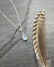 Load image into Gallery viewer, Dainty Moonstone Crystal Pendant Necklace
